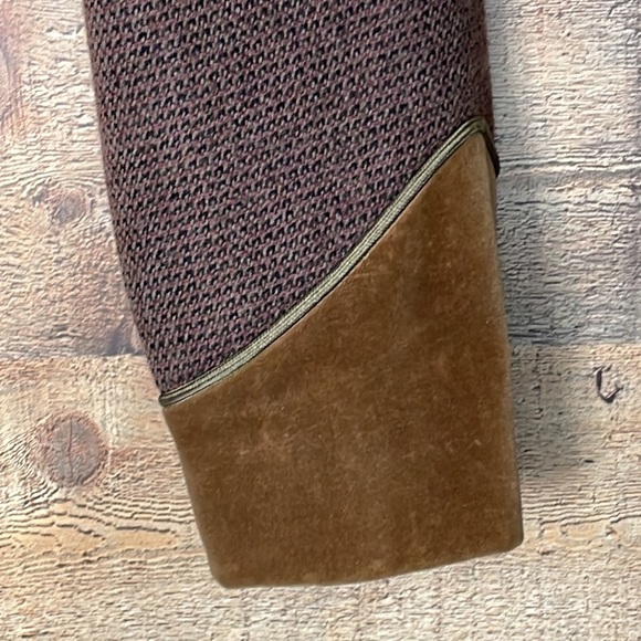 Oscar de la Renta vintage cropped tweed velvet jacket blazer Size 6 - Picture 4 of 10